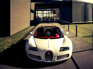 Way, House, Bugatti, Veyron, cream