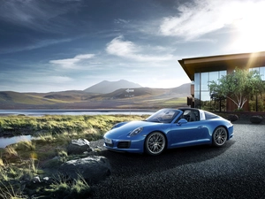 Porsche 911 Targa, house