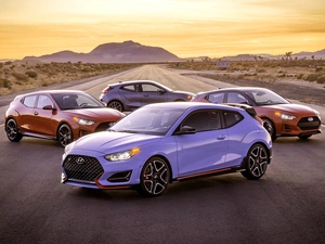 Hyundai Veloster N, cars, Way, Hyundai Veloster, four, 2018, Mountains