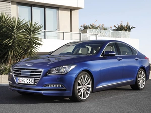 blue, Hyundai Genesis II