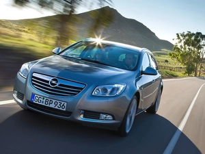 Opel, Way, Mountains, Insignia