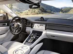 Porsche Panamera Turbo, interior, Way, 2017