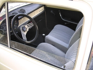 driver, Autobianchi A112, interior