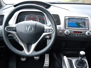 Navigation, Acura CSX, interior