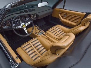skin, Ferrari Daytona, interior