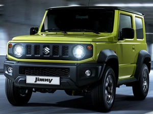 Front, Green, Suzuki Jimny