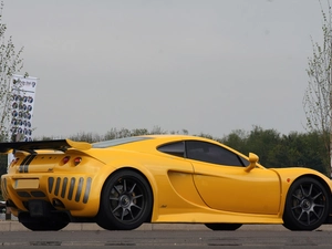 Ascari KZ1, bumper, Back, spoiler