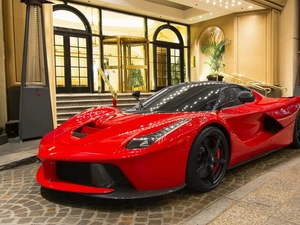 Ferrari LaFerrari, Automobile, Sport, Red