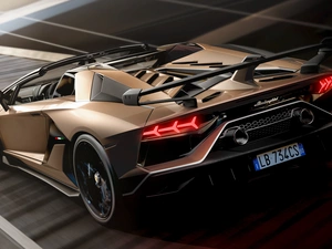 Lamborghini Aventador, Back