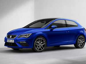 2017, blue, Seat Leon