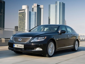 Hybrid, Black, Lexus LS 600H