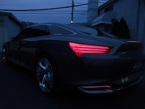 neon, Citroen Metropolis, light