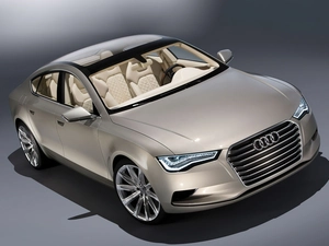 Front, lightsome, Centre, Audi A7