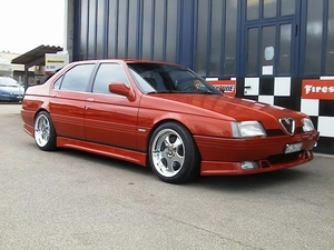TUNING, lowered, Alfa Romeo 164