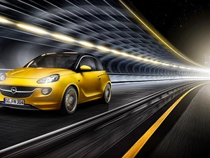ligh, Opel Adam, flash, Way, Yellow, sun, luminosity