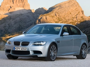 BMW M3, front, E90, bumper