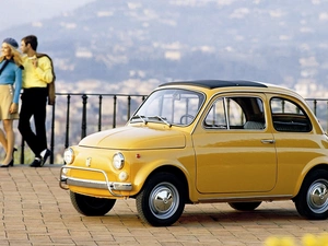 antique, Women, 500, Jenny Jones, Fiat, a man