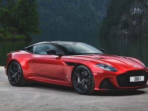 side, Red, Aston Martin DBS Superleggera