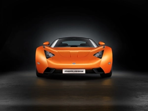 Mask, Orange, Marussia B1