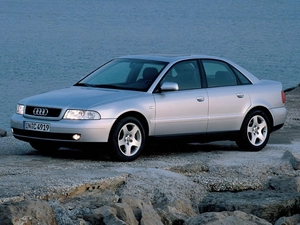 Audi A4, silver, Metalic