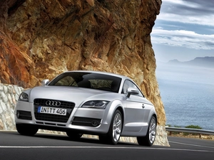 Audi TT, silver, Metalic
