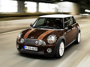 Mini Cooper, Brown, Metalic