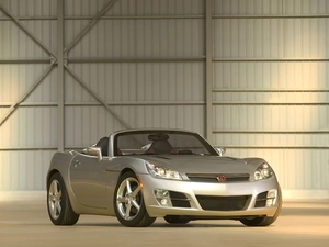 Saturn Sky, silver, Metalic