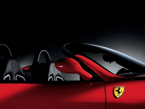 Doors, Ferrari 550, mirror
