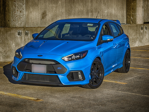 blue, Ford Focus Mk III RS