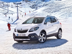 Opel Mokka, Lift, ski, winter