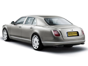 Bentley Mulsanne, Parked, Back, Sensors