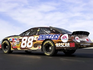 commercial, motor car, Nascar