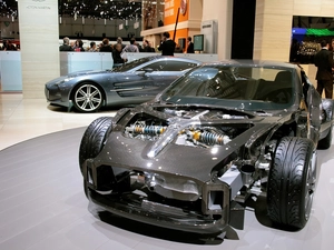 frame, Aston Martin One-77, section