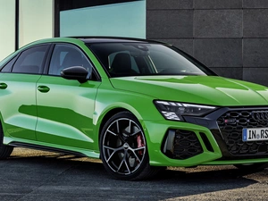 Audi RS3, green ones
