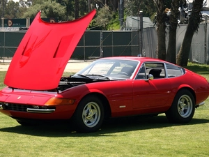 Mask, Ferrari Daytona, open