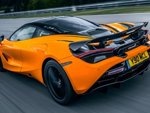 Orange, McLaren 720S