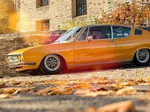 Audi 100 Coupe S, 1972, autumn, Mrs Orangina