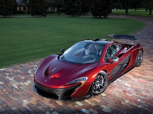 P1, Red, McLaren