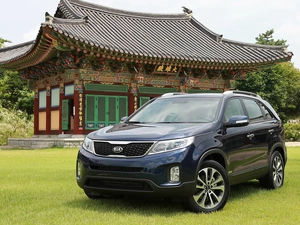 Black, pagoda, Sorento, V6, Kia