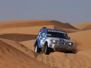 racing cars, Mitsubishi Pajero