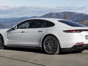 side, White, Porsche Panamera Turbo S