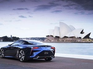 Sydney Opera House, concept, Lexus LF-LC