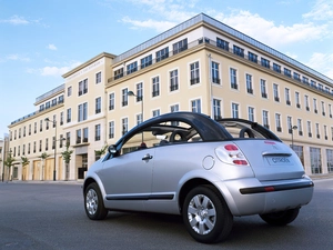 silver, Citroen C3 Pluriel