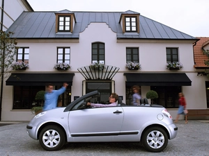 silver, Citroen C3 Pluriel