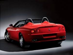 @, Ferrari 550, polished
