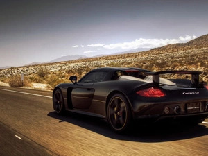 Carrera GT, Black, Porche