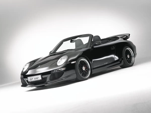 Black, Porsche 911, Cabrio, Gemballa