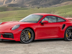 Red, Porsche 911 Turbo S