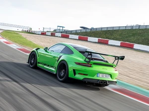 Back, green ones, Porsche 911 GT3 RS