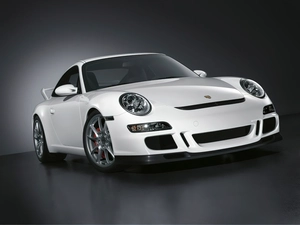 Porsche GT3, White